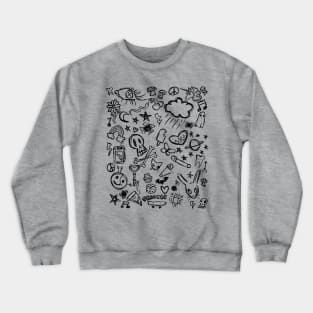 Notebook Doodles Crewneck Sweatshirt